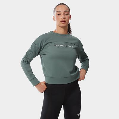 Women's The North Face MOUNTAIN ATHLETICS Sweaters Green | US-36571