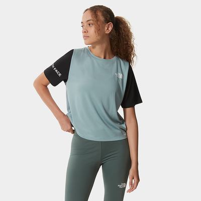 Women's The North Face MOUNTAIN ATHLETICS T Shirts Green | US-75498