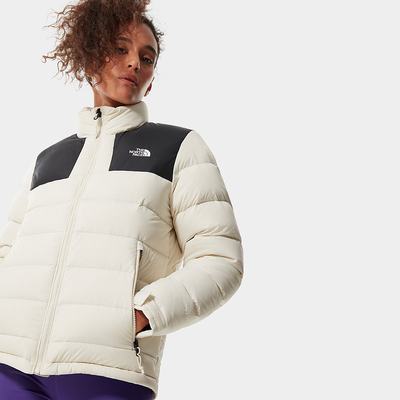 Women's The North Face Massif Down Jackets White / Black | US-91728