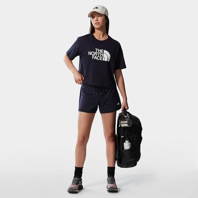 Women's The North Face Mountain Lifestyle Shorts Navy | US-17986