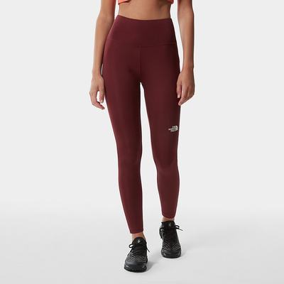 Women's The North Face New Flex High Rise 7/8 Leggings Red | US-06154