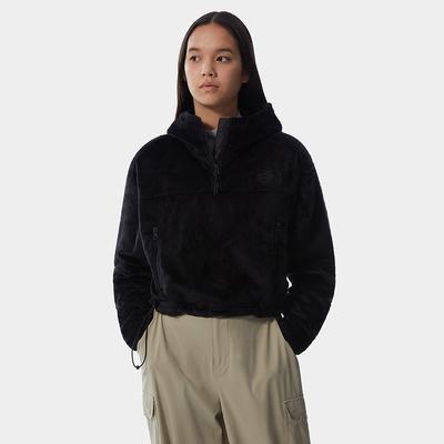 Women's The North Face Osito Cropped Fleeces Black | US-50712