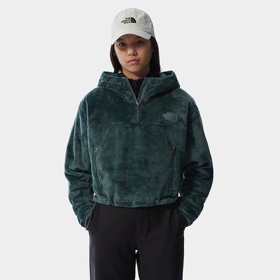 Women's The North Face Osito Cropped Fleeces Green | US-51928