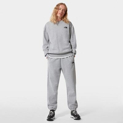 Women's The North Face Oversized Essential Joggers Light Grey | US-23186