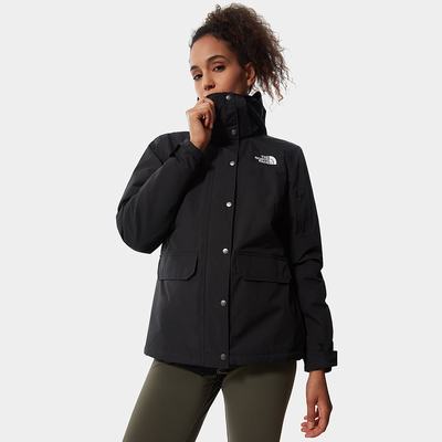 Women's The North Face PINECROFT TRICLIMATE Waterproof Jackets Black | US-38072