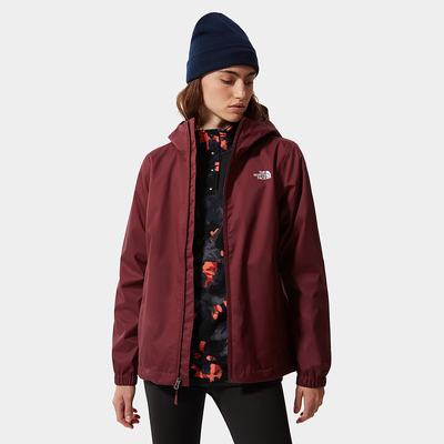 Women's The North Face Quest Hooded Lightweight Jackets Red | US-43958