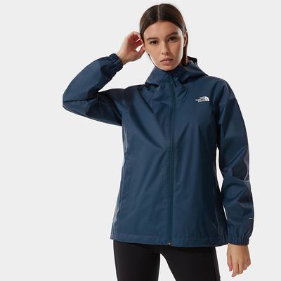 Women's The North Face Quest Hooded Lightweight Jackets Blue | US-89357