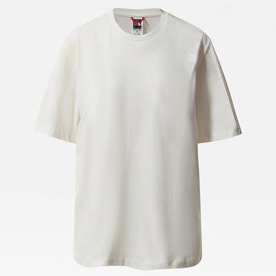 Women's The North Face Relaxed Redbox T Shirts White | US-78652