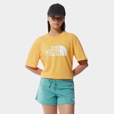 Women's The North Face Relaxed Summer T Shirts Yellow | US-47183