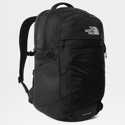 Women's The North Face Router Backpacks Black | US-73045