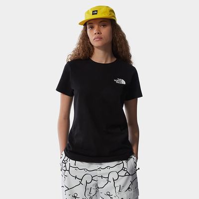 Women's The North Face SEARCH & RESCUE T Shirts Black | US-59426