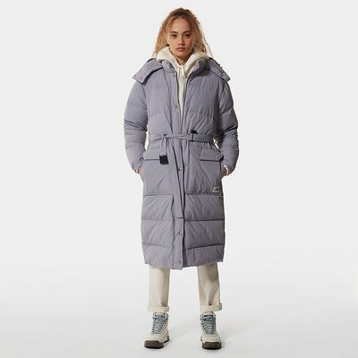 Women's The North Face SIERRA LONG DOWN Down Jackets Grey | US-56743