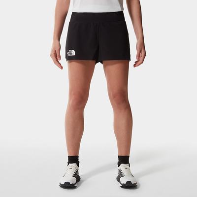 Women's The North Face STRIDELIGHT Shorts Black | US-45890