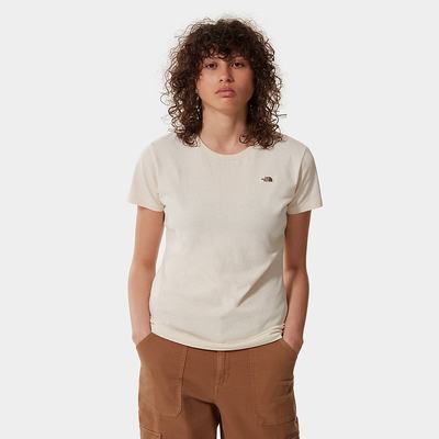 Women's The North Face Scrap Graphic T Shirts Beige | US-74058