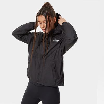 Women's The North Face Sheru Lightweight Jackets Black | US-46792