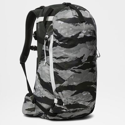 Women's The North Face Snomad 34 Litre Backpacks Green Multicolor Camo Green | US-14293