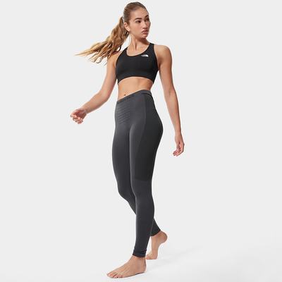 Women's The North Face Sport Leggings Grey Black | US-94631