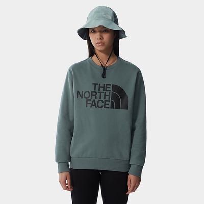 Women's The North Face Standard Sweaters Green | US-21605