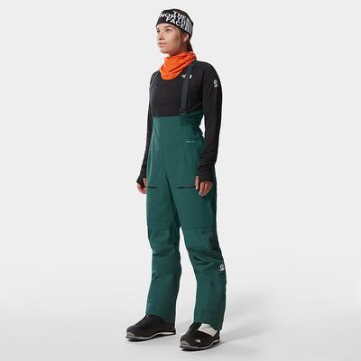 Women's The North Face Summit FUTURELIGHT™ Bib Pants Green | US-42851