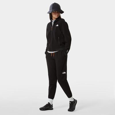 Women's The North Face TEKWARE FLEECE Pants Black | US-17538