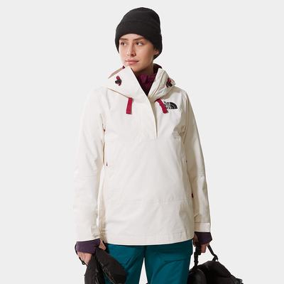 Women's The North Face Tanager Fanorak Ski Jackets White | US-84362