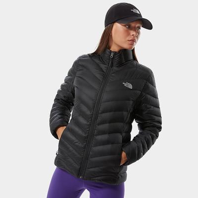 Women's The North Face Trevail Down Jackets Black | US-06751