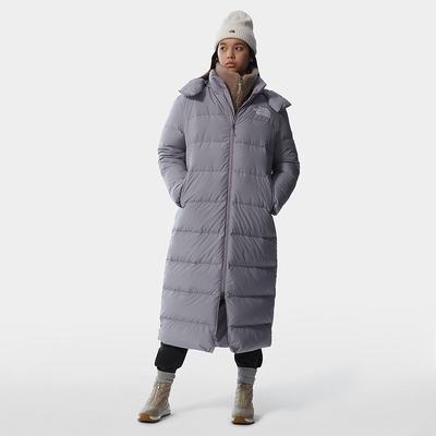 Women's The North Face Triple C Down Jackets Grey | US-92084