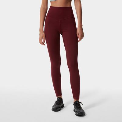 Women's The North Face WANDER 7/8 POCKET Leggings Red | US-07651