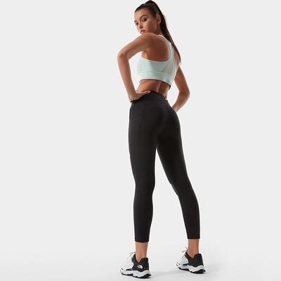 Women's The North Face WANDER 7/8 POCKET Leggings Black | US-85492