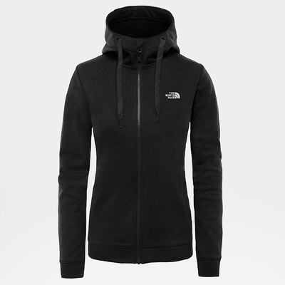 Women's The North Face Wenhaver Full-Zip Fleece Fleeces Black | US-48367