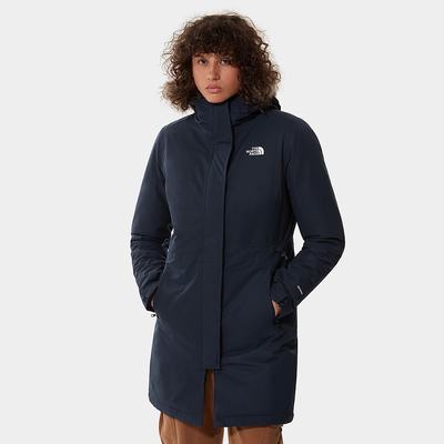 Women's The North Face Zaneck Parkas Navy | US-97218