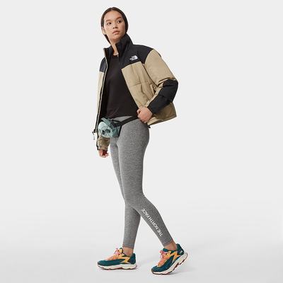 Women's The North Face Zumu Leggings Grey | US-72041