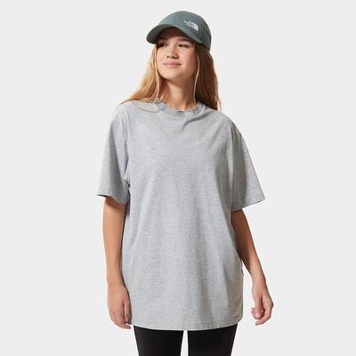 Women's The North Face Zumu T Shirts Light Grey | US-80174