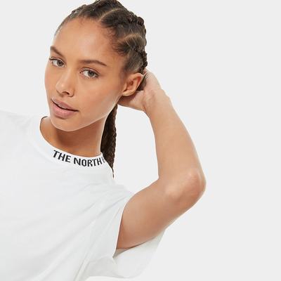 Women's The North Face Zumu T Shirts White | US-96820